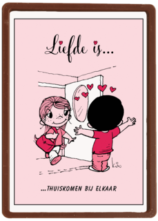 Liefde is thuiskomen bij elkaar