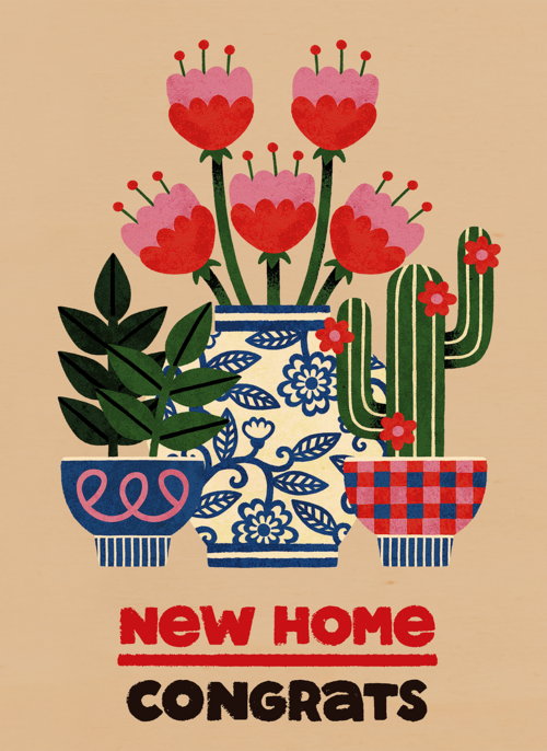 Houten Kaart | Folio New Home Congrats