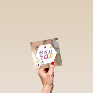ontwerp het zelf kaart square