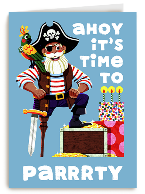 Verjaardagskaart Hallmark | Folio Ahoy Time To Party