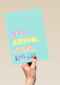 Afscheid kaart Bye adios ciao doei