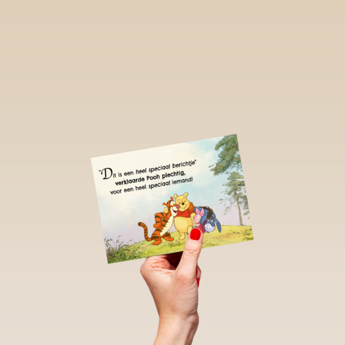 Winnie de Poeh speciale kaart