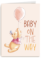 Baby on the way met Winnie the Pooh