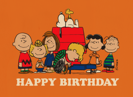 Peanuts Happy Birthday