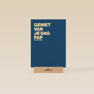 vaderdag kaart andc geniet van je dag pap