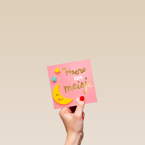 Geboorte felicitatie dochter