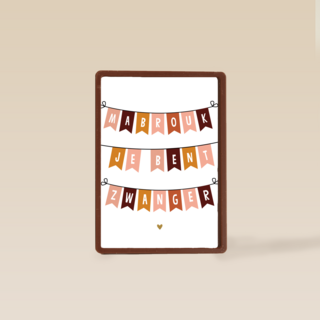 Zwangerschaps felicitatie Arabisch