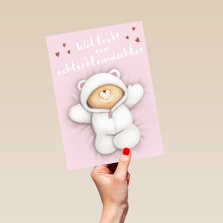 Forever Friends geboortefelicitatie dochter