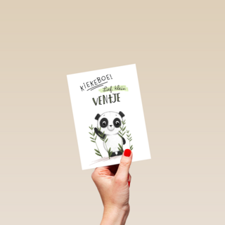 geboorte kaart zoon kiekeboe lief klein ventje