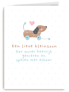 zwanger kleinkind een lieve kleinzoon