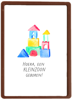 Geboortefelicitatie kleinzoon