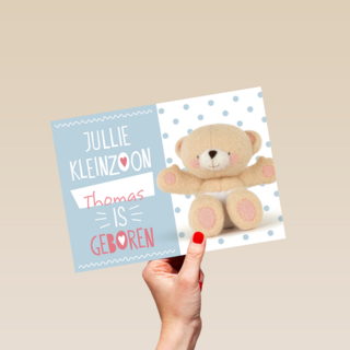 Bere gefeliciteerd met jullie kleinzoon