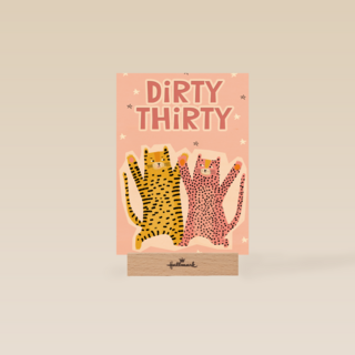 dirty thirty with two cats