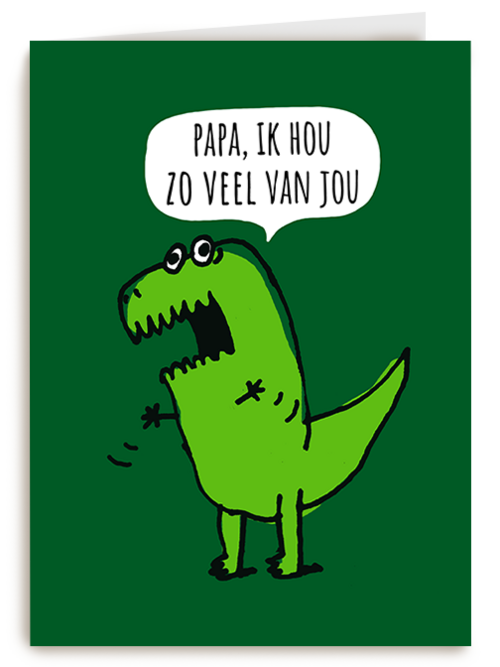 Kaart Hallmark | Vaderdag | Vaderdag dinosaurus
