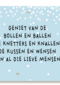 nieuwjaarskaart tekst geniet van de bollen en ballen