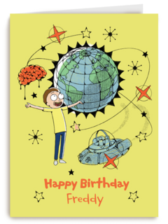 Rick Morty Happy Birthday