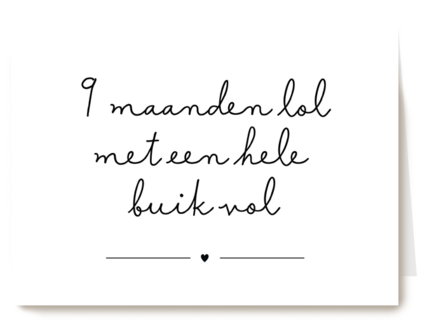 9 maanden lol