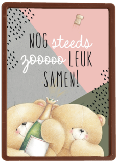 forever friends kaart nogsteeds zooo leuk samen