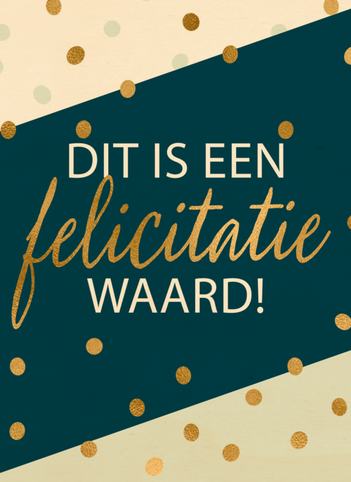 Houten Kaart Verjaardagskaarten Felicitatie | Felicitatie Kaart Man Vrouw Dit Is Een Felicitatie Waard