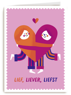 Kinderpostzegels Lief Liever Liefste