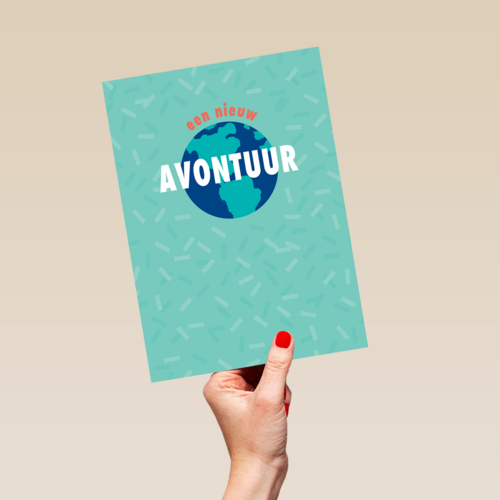 emigratie kaart een nieuw avontuur