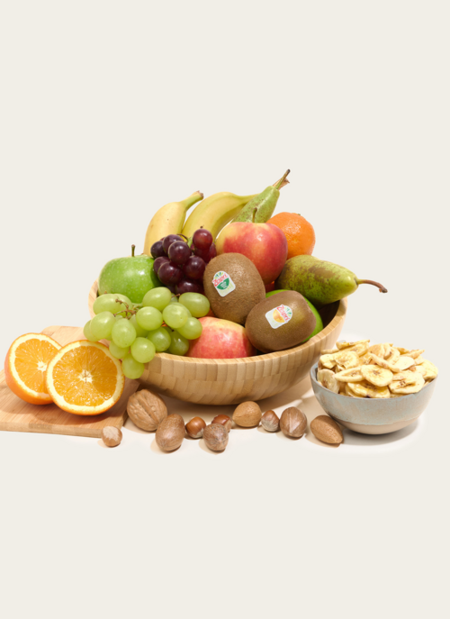 Fruitmand Cadeaubox Met Bananenchips | Hallmark Cadeau Drank En Eten |