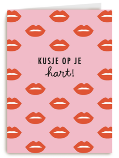 kusje op je hart