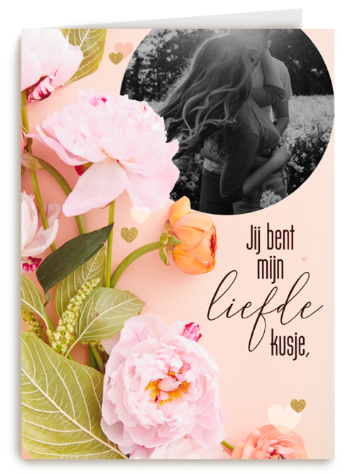 Jij bent mijn liefde fotokaart