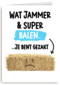 gezakt kaart balen