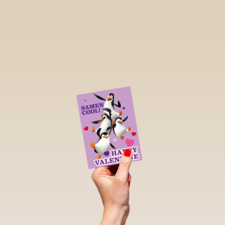 Penguins Samen Cool Valentijn