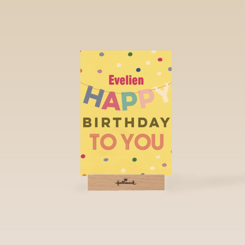 slinger gefeliciteerd vrouw