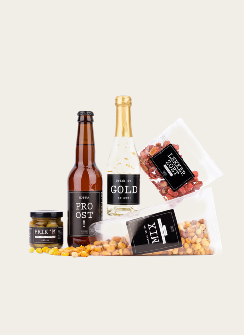 Flessenwerk Drank Cadeau Borrelpakket Biertje Wijntje | Flessenwerk Cadeau Drank En Eten |