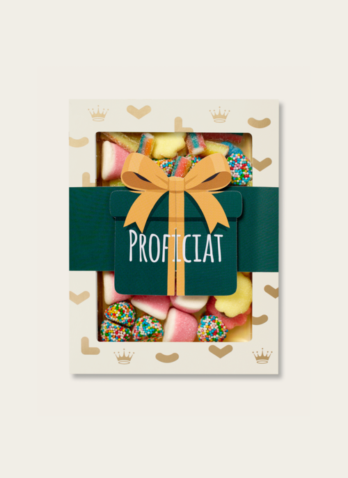 Brievenbus Snoep Proficiat Cadeau Snoep |