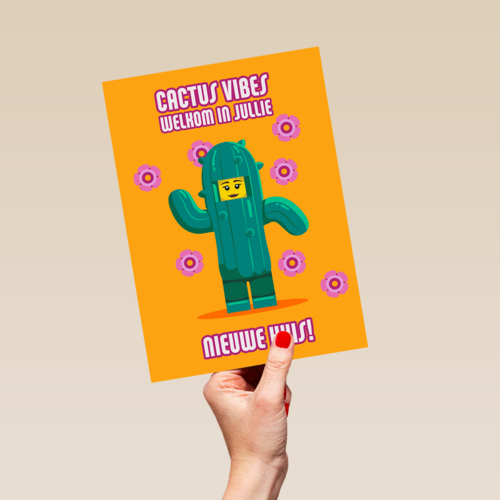Lego Cactus Nieuw Huis
