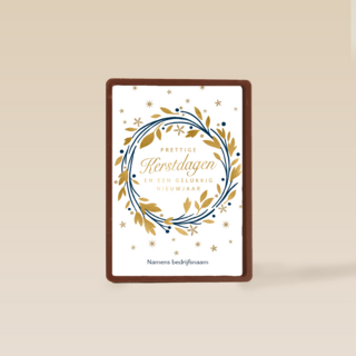 Stijlvolle zakelijke kerstkaart