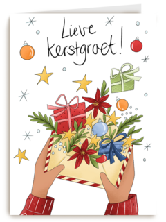 lieve kerstgroet kerst kaart