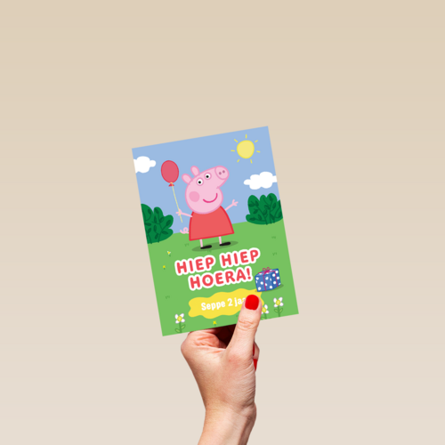 Peppa Pig Hiep Hiep Hoera