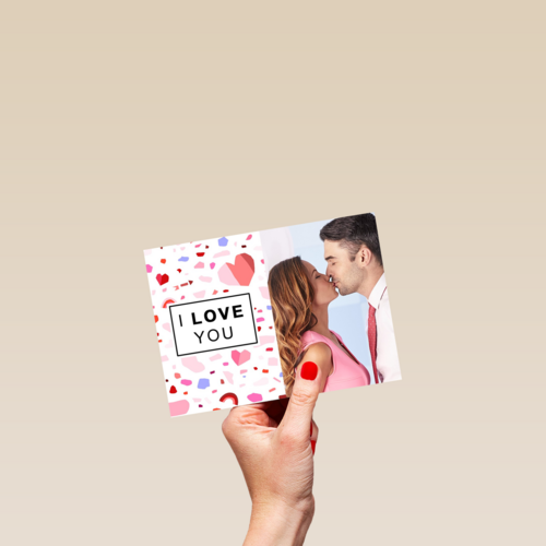 i love love you fotokaart