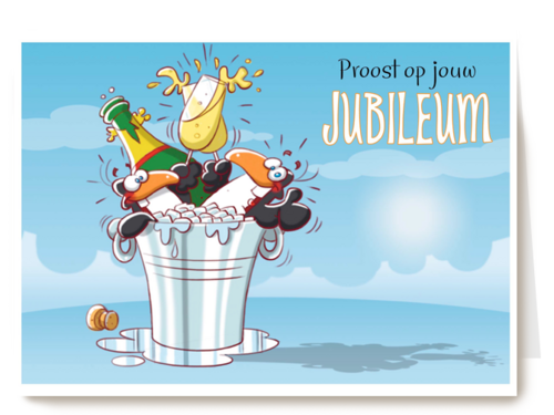 pinguin champagne jubileum