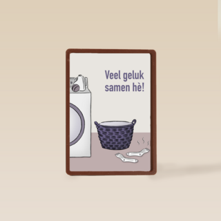 samenwonen kaart sokken