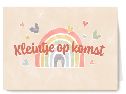 Kaart Hallmark | Zwangerschap Felicitatie | Making Memories Kleintje Op Komst