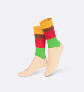 Eat My Socks Cheeseburger Sokken