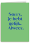 andC sorry je hebt gelijk