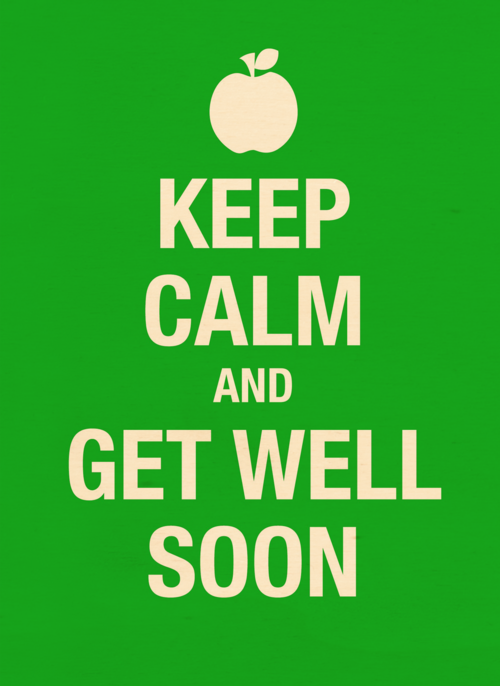 Houten Kaart Beterschapskaarten | Houten Kaart Hallmark | Beterschapskaarten | Keep Calm And Get Well Soon