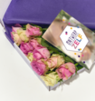Brievenbus Bloemen Rozen Pastel Crush