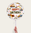 Ballon Happy Birthday Bouw Multi