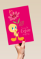 Tweety kaart voor de liefste mama