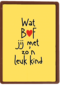 vaderdag kaart wat bof jij met zon leuk kind