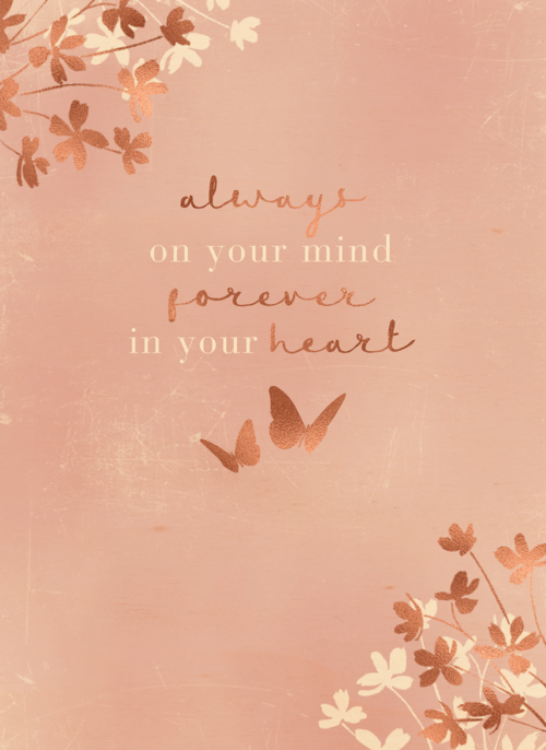 Houten Kaart Condoleance Kaarten Herinnering | Hallmark | Houten Kaart Hallmark | Condoleance Kaarten Herinnering | Always On Your Heart Forever In