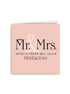 huwelijksjubileum mr and mrs